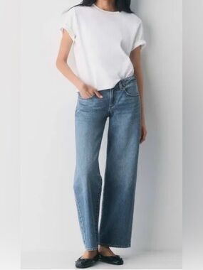 Denim Forum “The’90s Iggy Lo-Rise Baggy - hemmed, inseam now approx 27 inches